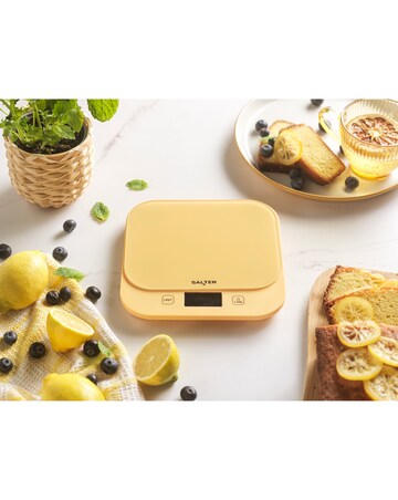 Salter British Bakes Waterproof Scale - Yellow