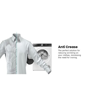 Hisense 5S Series DH5S102BB 10kg Heat Pump Tumble Dryer