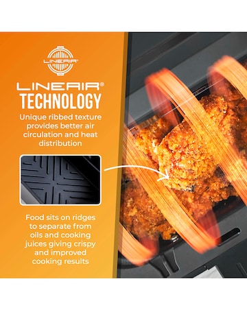 Tower Set of 2 Rectangular Air Fryer Trays