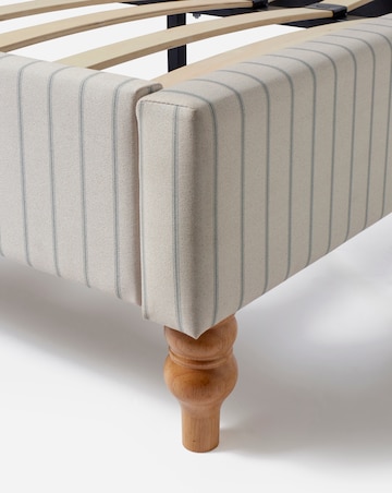 Julipa Everly Stripe Bed Frame