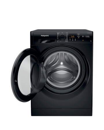 Hotpoint NSWM965CBSUKN, 9kg, 1600rpm Washing Machine - Black