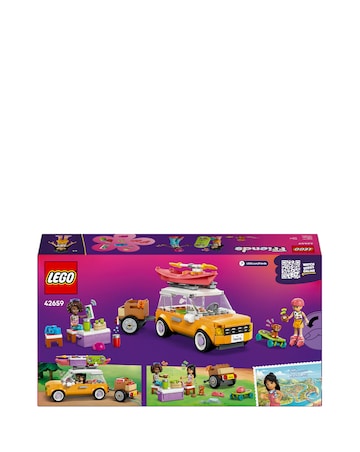 LEGO Friends Friendship Road-Trip Travel Car Building Set, Vehicle Playset 42659