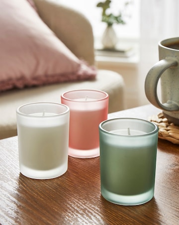 Floral Meadows Set of 3 Votives Giftset