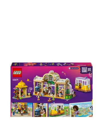 LEGO Friends Plant Cafe & Flower Shop Building Kit Pretend-Play Set 42671