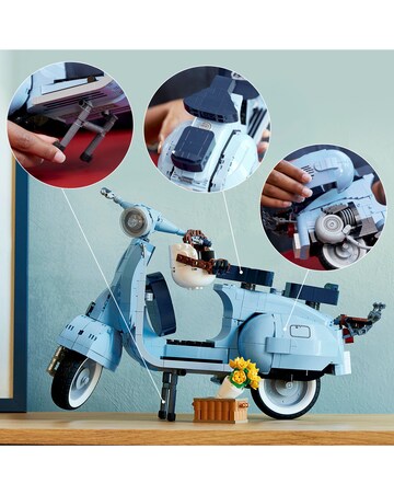 LEGO Vespa 125 Scooter Model Building Set for Adults 10298