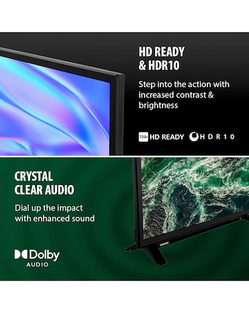 Toshiba 24WV2553DB 24in HD TV with Freely