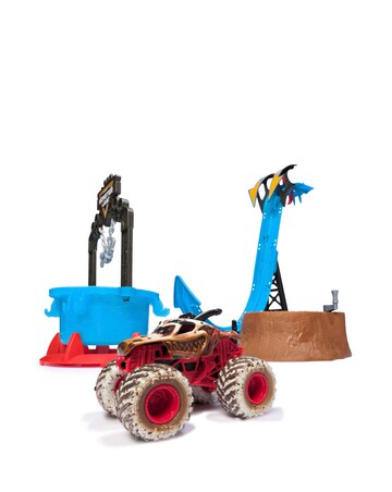 Monster Jam 1:64 Mud Blasters Playset