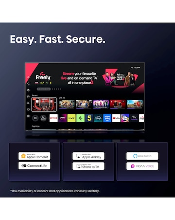 Hisense 40A5QTUK 40in Full HD QLED Smart TV with Freely