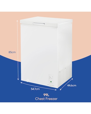 Russell Hobbs RH99CF0E1W 99 Litre Chest Freezer - White