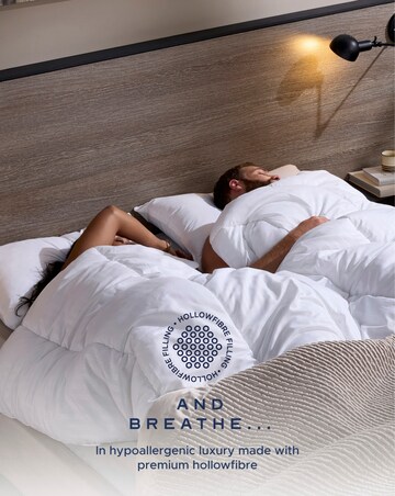 Snuggledown Luxuriously Soft & Cosy Bundle - 10.5 Tog Duvet + 2 Medium Pillows