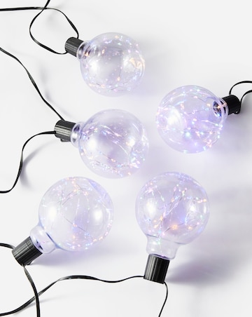 20 Galaxy Firefly Pastel Festoon String Lights