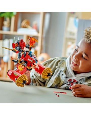 LEGO NINJAGO Kai's Mech Storm Rider Combo Ninja Toy Building Kit 71830