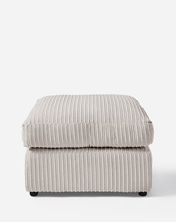Ferguson Jumbo Cord Footstool