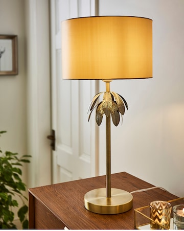 Tropical Palm Tree Table Lamp