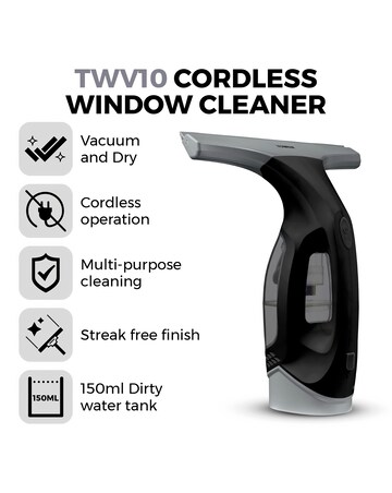 Tower Platinum TWV10 Cordless Window Vacuum Cleaner