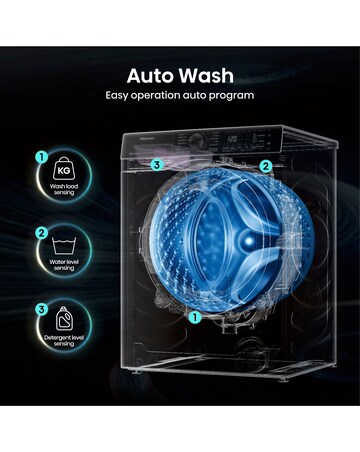 Hisense WF1Q1041BW 1 Series 10kg 1400 Spin Washing Machine - White