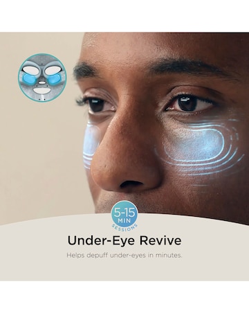 Shark CryoGlow Under-Eye Cooling & LED Anti-Ageing & Blemish Repair Mask - Lilac