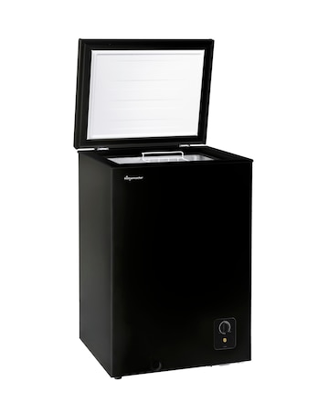 Fridgemaster MCF96EB 96L Chest Freezer - Black E Rated