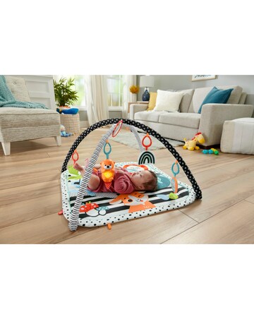 Fisher-Price 3-in-1 Music, Glow and Grow Baby Gym
