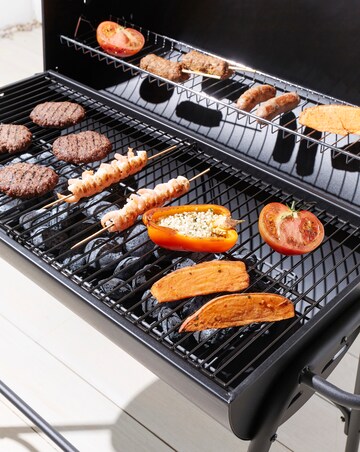 Oil Drum Charcoal BBQ