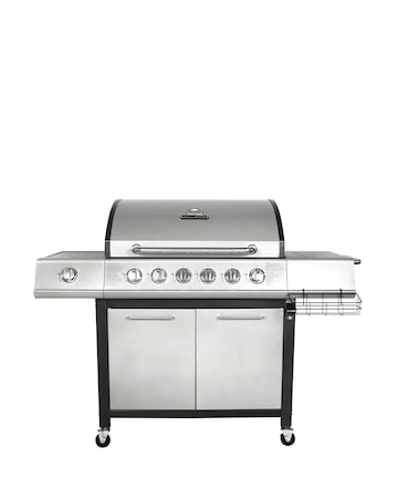 Charles Bentley 6 Burner Gas BBQ with Side Burner