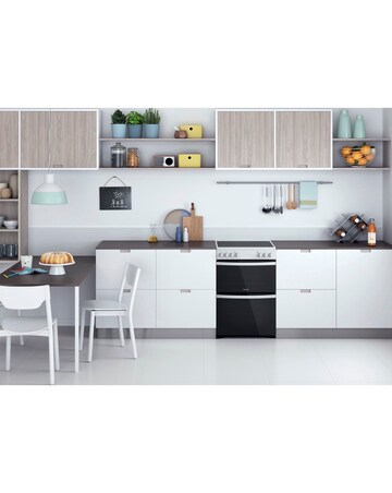 Indesit ID67V9KMW/UK Electric Double Cooker - White