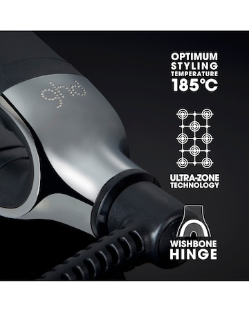 GHD Platinum+ Hair Straightener in Black