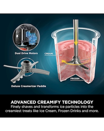 Ninja Creami NC501UK Deluxe Ice Cream and Frozen Dessert Maker