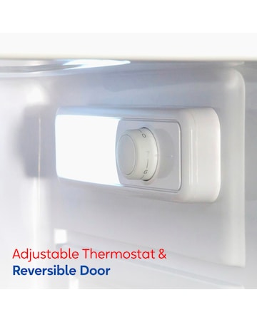 Russell Hobbs RH143LF552E1B Upright Freestanding Larder Fridge - Black