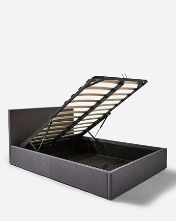 Hayden Fabric Ottoman Bed with 3 Layer Memory Foam Hybrid Mattress