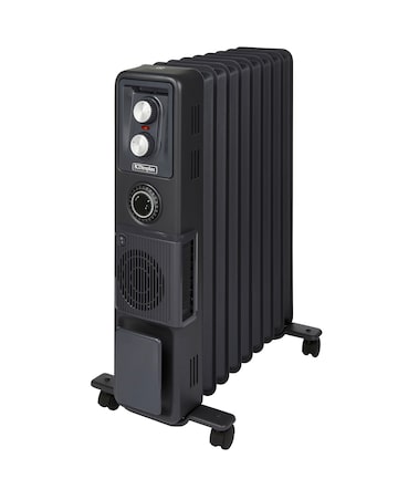 Dimplex Oil Free Radiator 2.4kW with Timer and Turbo Fan- Black