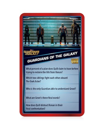 Marvel Cinematic Universe Top Trumps Quiz Game
