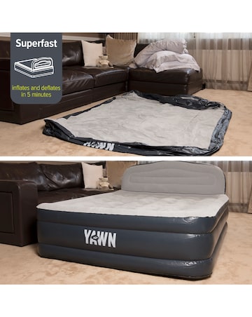 Yawn Double Airbed (with custom fitted sheet)