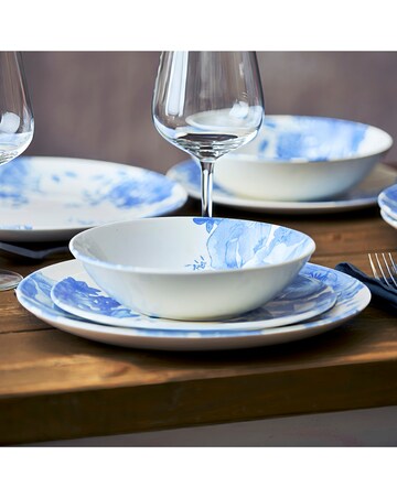 Wade Floral 12 Piece Dinner Set