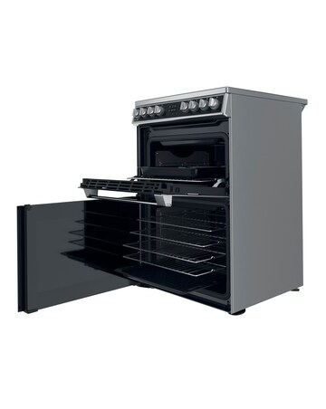 Hotpoint HDM67V8D2CX/UK 60cm Electric Double Cooker + Installation