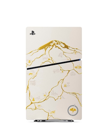 PlayStation 5 Disc Console - Ghost of Yotei Gold Limited Edition Bundle