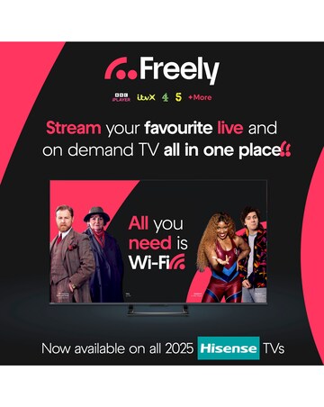 Hisense 58A6QTUK 58in 4K Ultra HD HDR LED Smart TV