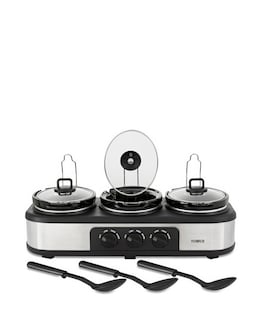 Tower T16015 3 x 1.5 Litre Pot Slow Cooker