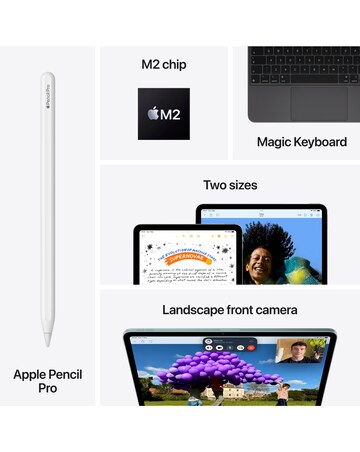 Apple iPad Air (M2, 2024) 13inch Wi-Fi 256GB - Space Grey