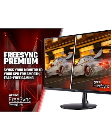 Acer Nitro XFO 23.8in FHD ZeroFrame 180Hz 4ms Gaming Monitor with FreeSync