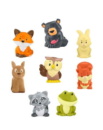 Fisher-Price Little People Forest Friends Carry Case Toddler Playset