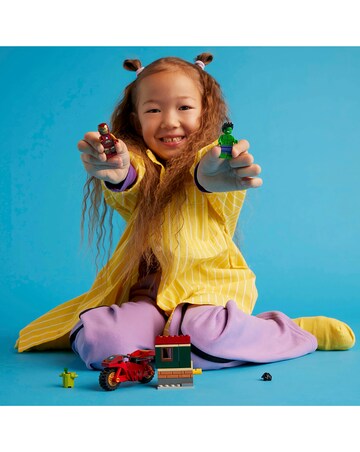 LEGO Marvel Iron Man with Bike and The Hulk Playset 76287