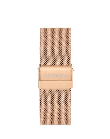 Sekonda Motion Plus Smart Watch - Rose Gold Alloy & Stainless Steel Mesh