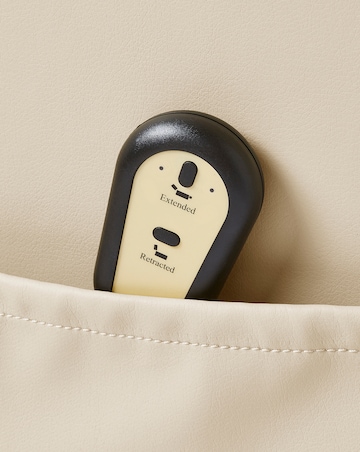 Brockton Faux Leather Electric Recliner Armchair