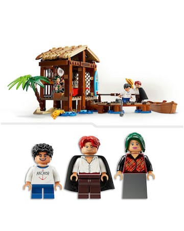 LEGO ONE PIECE Windmill Village Hut Building Kit, Role-Play Pirate Toy 75636