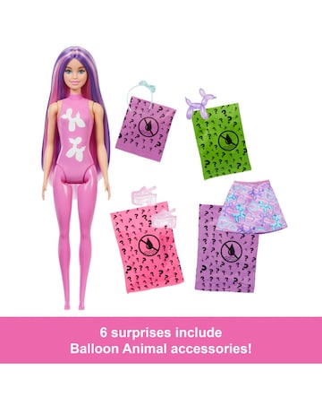 Barbie Colour Reveal Balloon Animal Doll Assortment