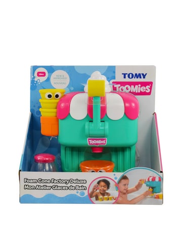 Tomy Toomies Foam Cone Factory Deluxe Bath Toy Set