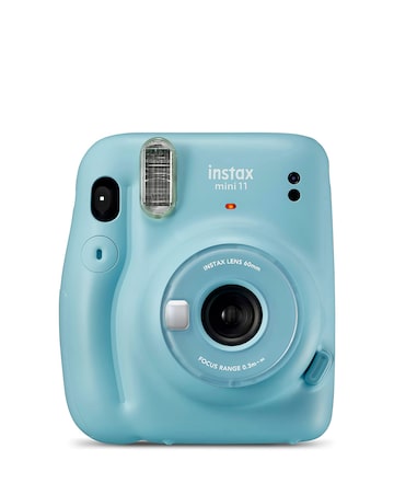 Fujifilm Instax Mini 11 Kit - 10 Shots Film,Photo Frame & LED Lights