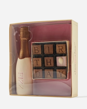 Choc on Choc Chocolate Birthday And Fizz Gift Set