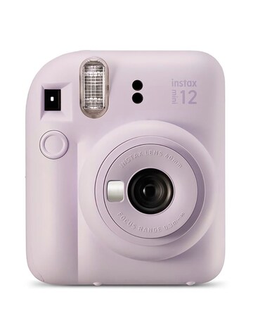 Fujifilm Instax Mini 12 Instant Camera with 20 Shot Film Pack - Lilac Purple